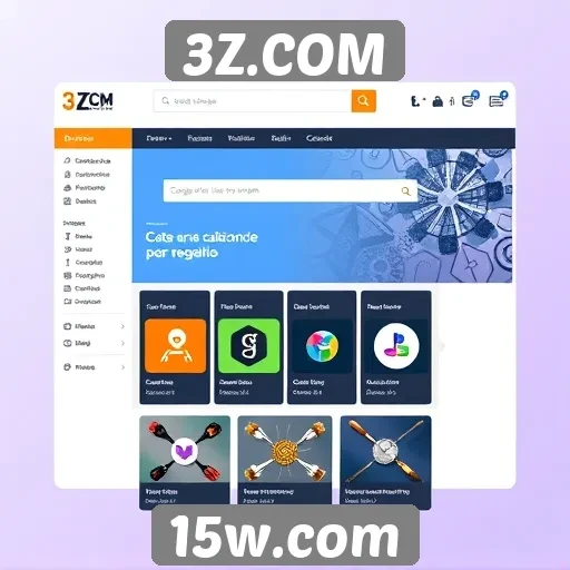 Interface do 3Z.COM melhora a navegação para usuários